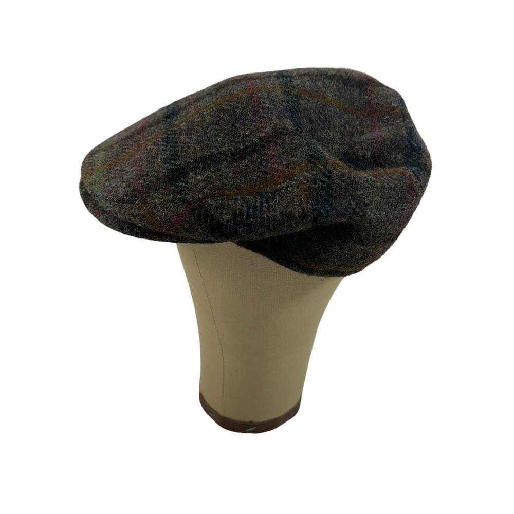 Stefeno Harris Tweed Hat size 7 1/8 Italy